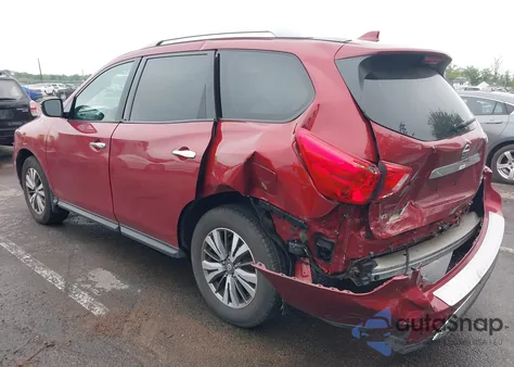 2019 Nissan Pathfinder Sv z USA, uszkodzony, nr VIN 5N1DR2MM0KC652341